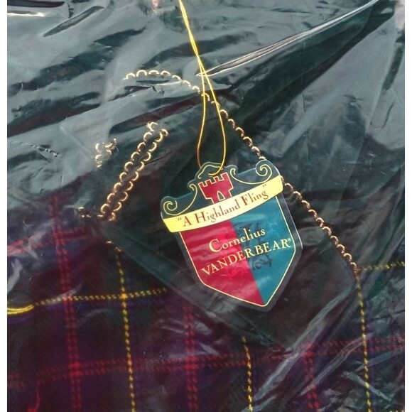 VTG 1993 VanderBear Wear CORNELIUS Outfit Highland Fling Scottish Dance SEALED - Picture 3 of 5